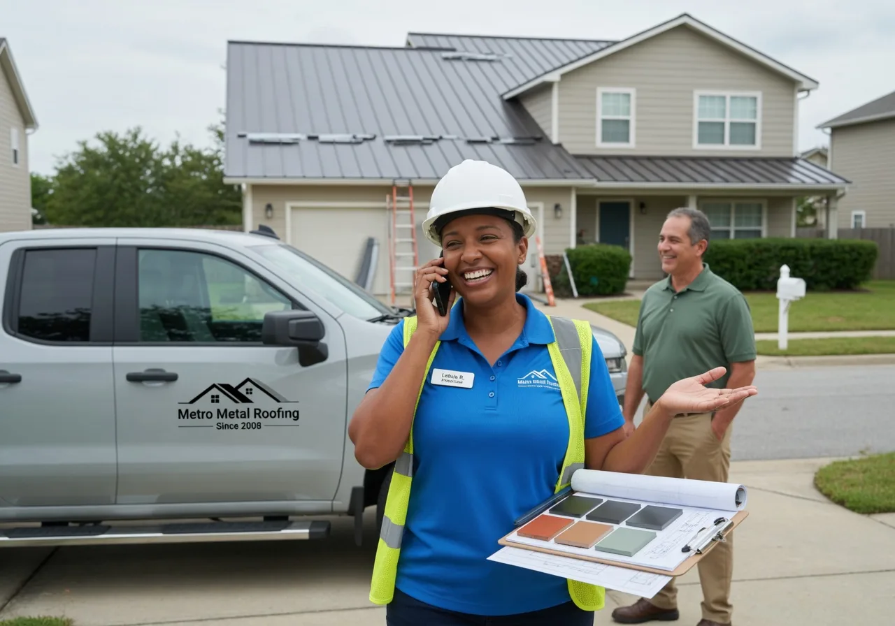 Storm Damage Metal Roof Repair in Waterport, NY